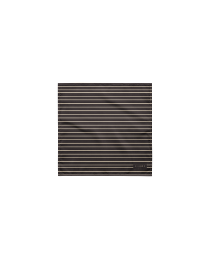 Unseen Recycled Bandana in dark brown and oyster