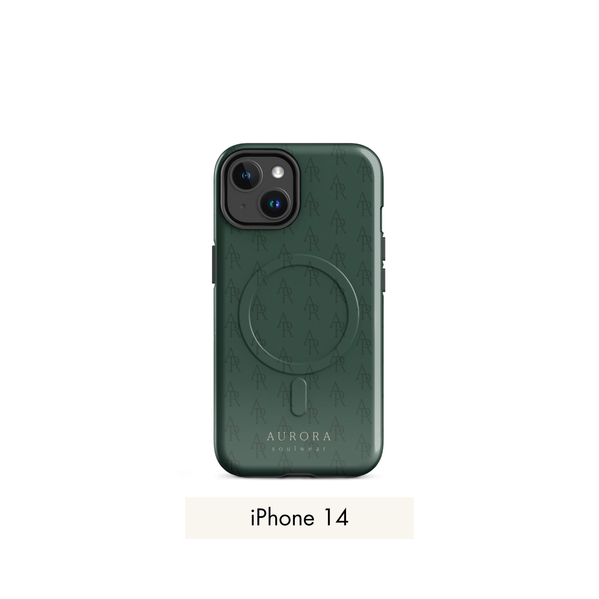 Monogram MagSafe Case for iPhone with Monogram print