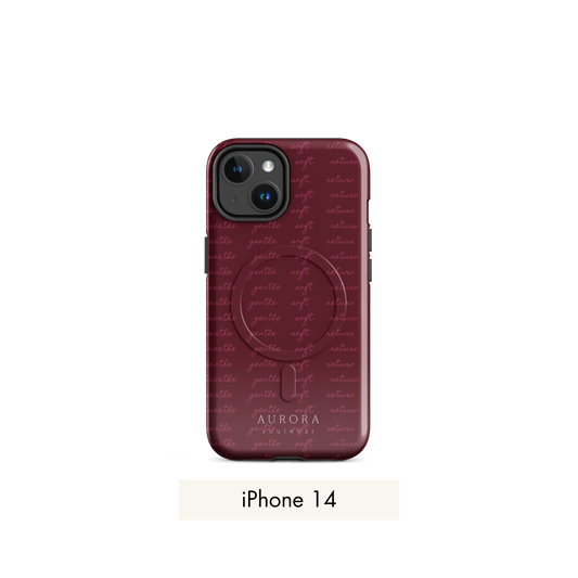 Message MagSafe Case for iPhone with Message print