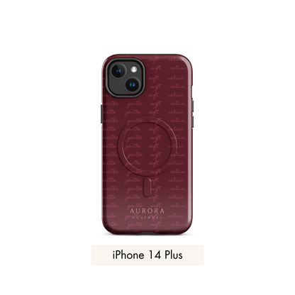 Message MagSafe Case for iPhone with Message print