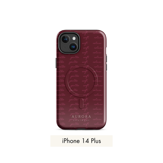 Message MagSafe Case for iPhone with Message print