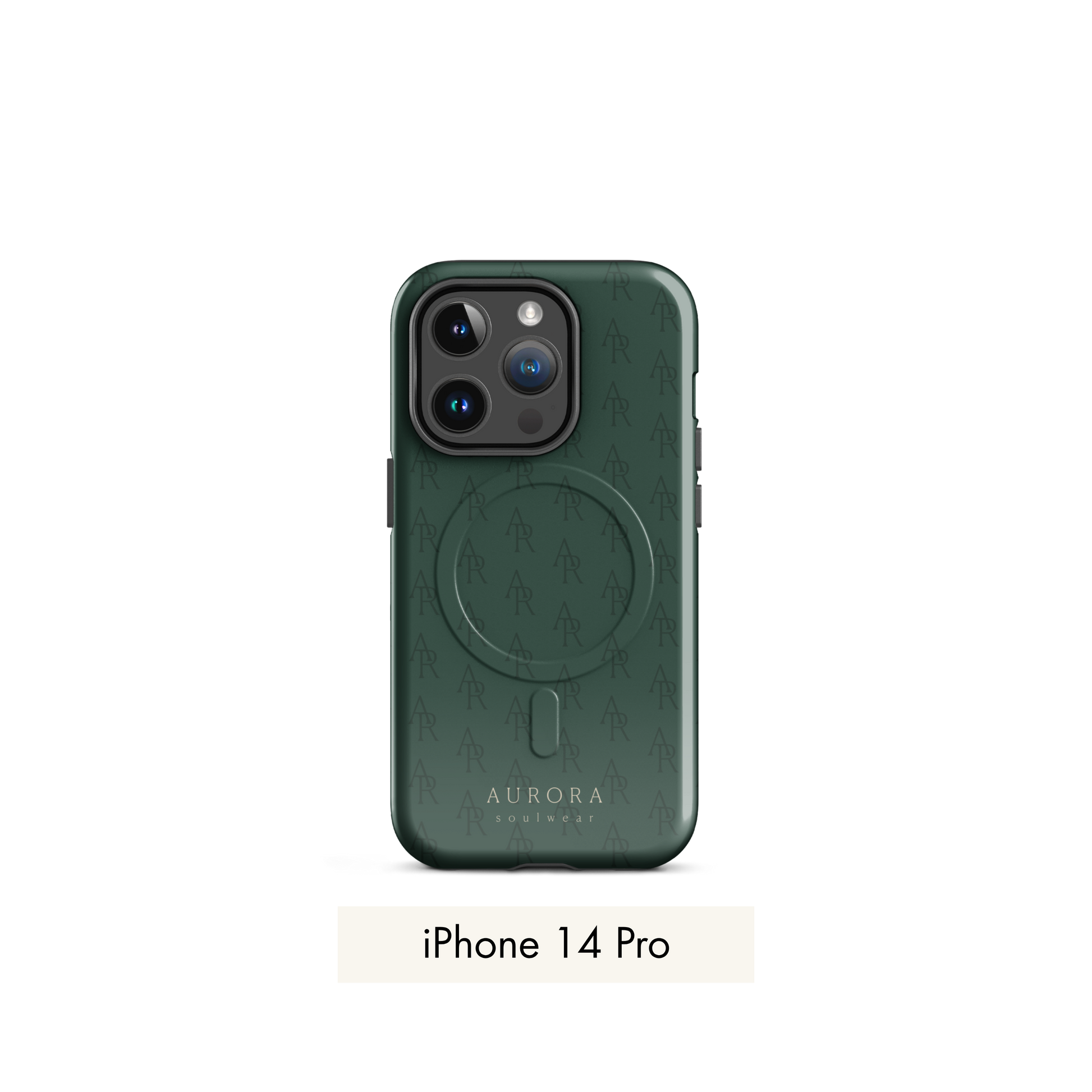 Monogram MagSafe Case for iPhone with Monogram print