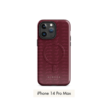 Message MagSafe Case for iPhone with Message print