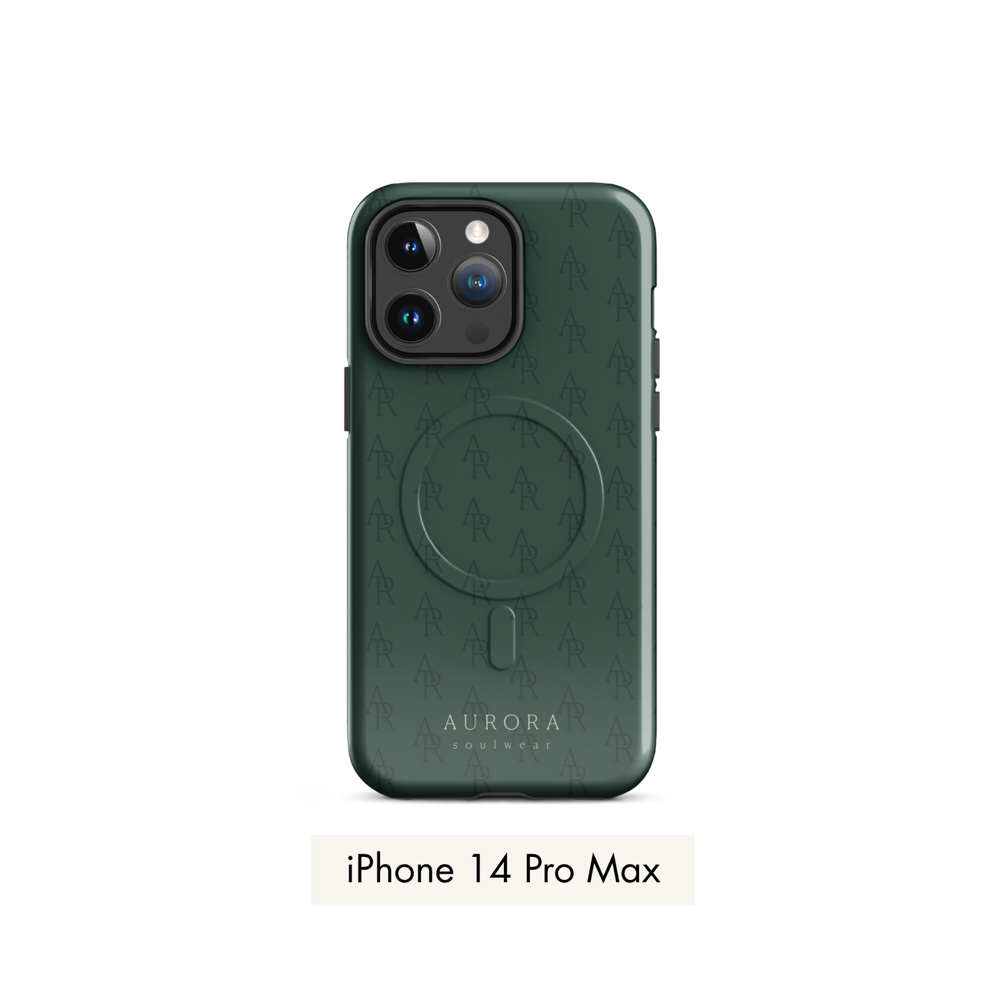 Monogram MagSafe Case for iPhone with Monogram print