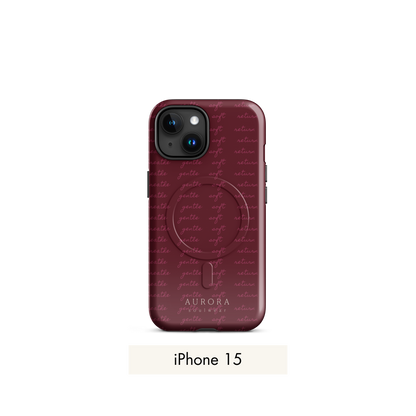 Message MagSafe Case for iPhone with Message print