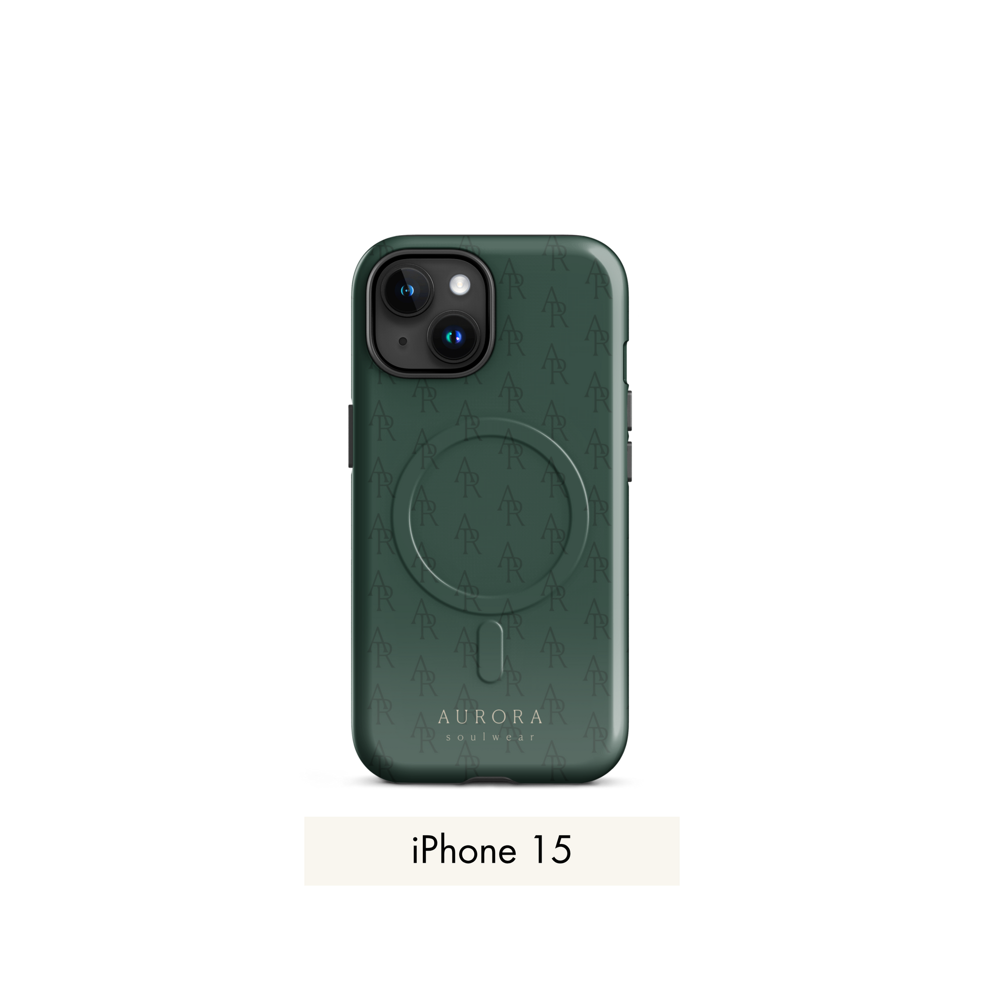 Monogram MagSafe Case for iPhone with Monogram print