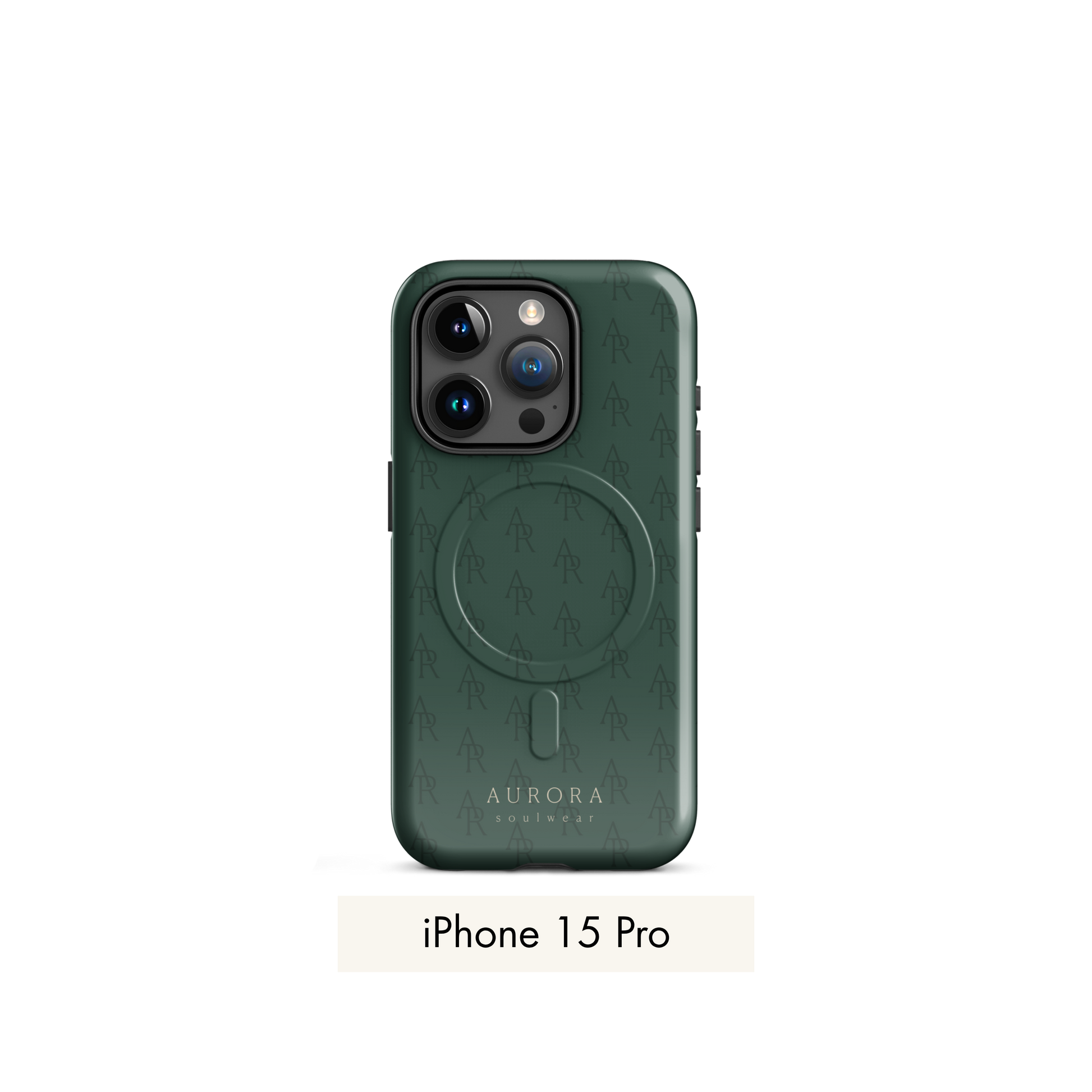 Monogram MagSafe Case for iPhone with Monogram print