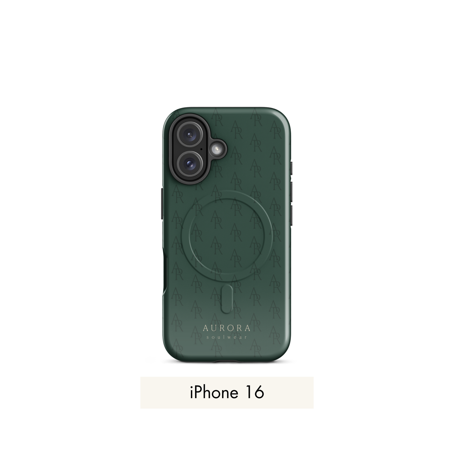 Monogram MagSafe Case for iPhone with Monogram print