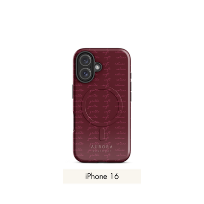 Message MagSafe Case for iPhone with Message print