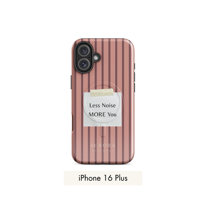 More You MagSafe Case for iPhone in white with back print