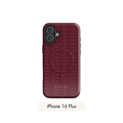 Message MagSafe Case for iPhone with Message print