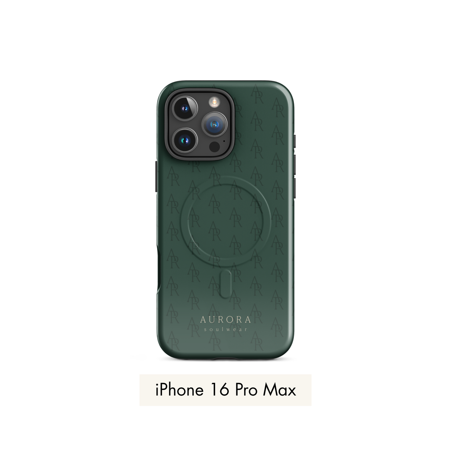 Monogram MagSafe Case for iPhone with Monogram print