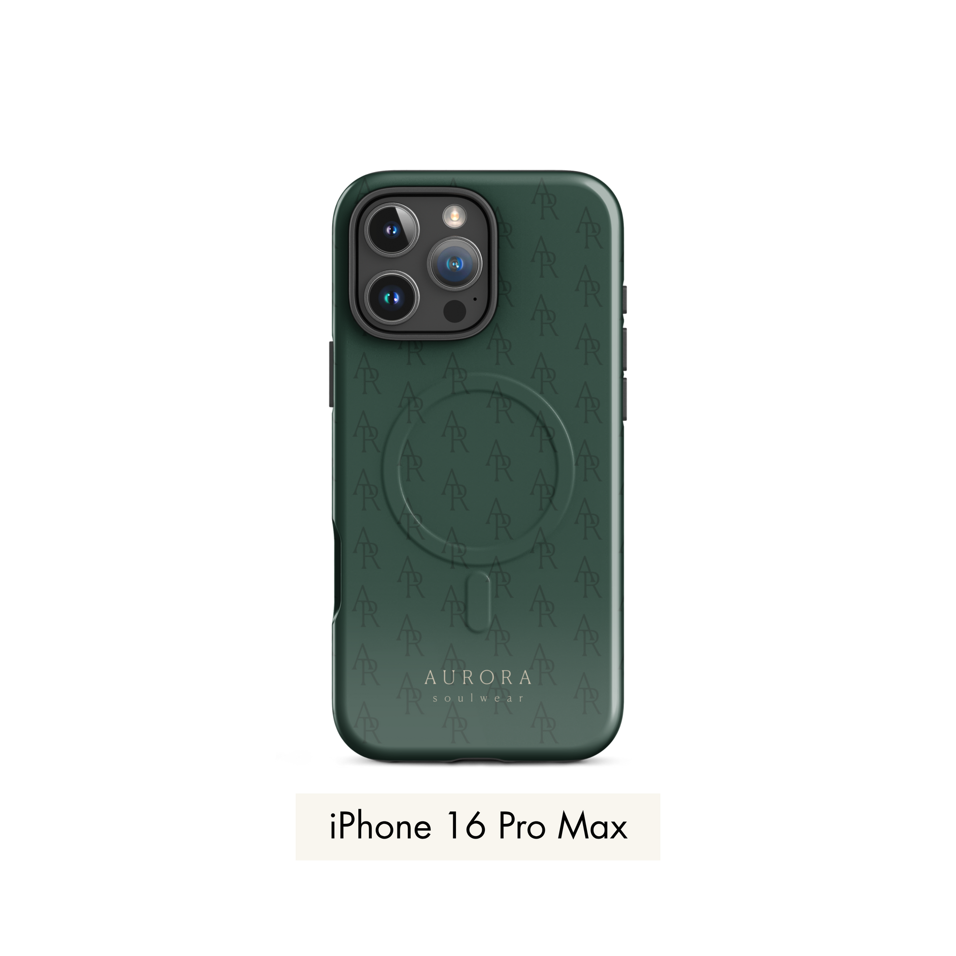 Monogram MagSafe Case for iPhone with Monogram print