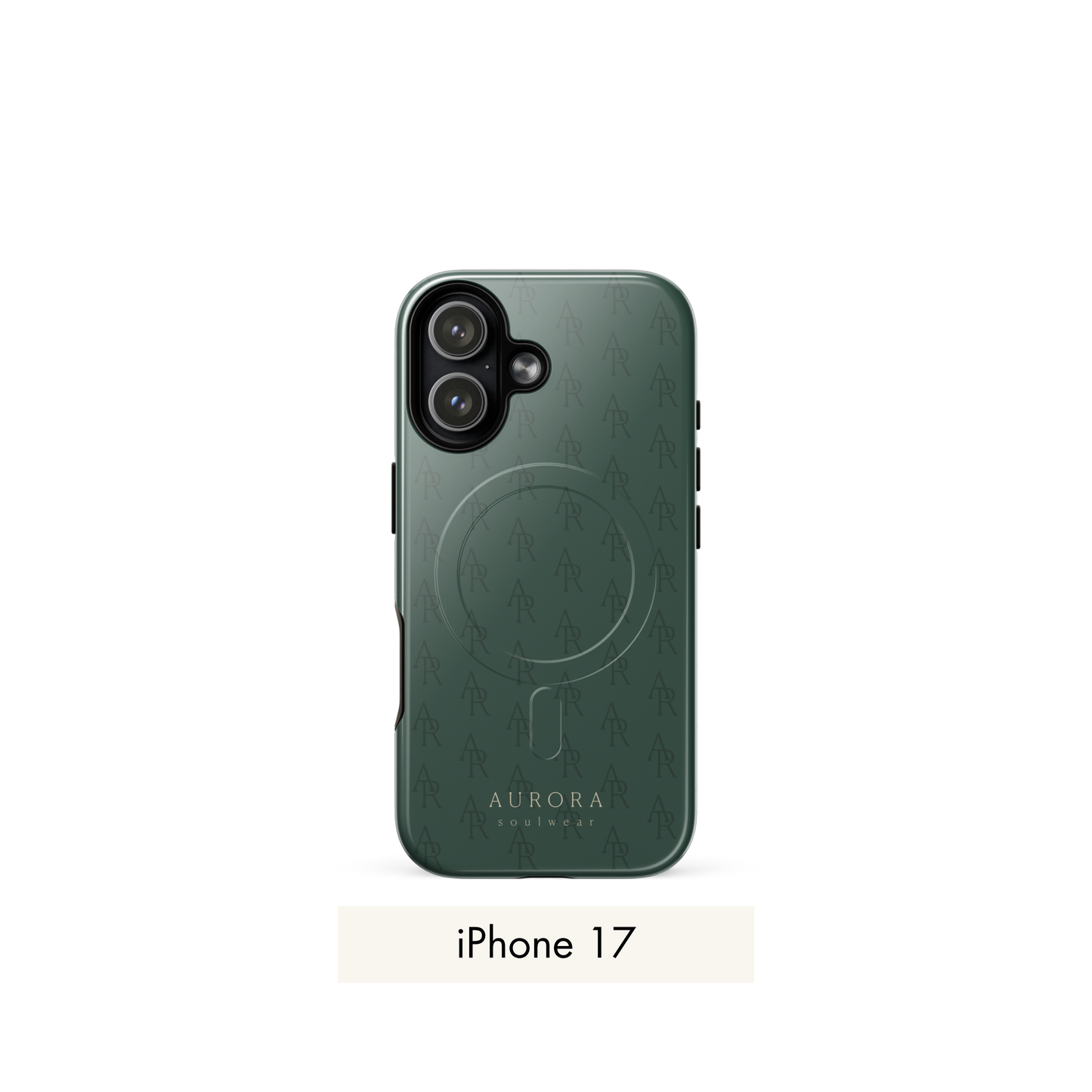 Monogram MagSafe Case for iPhone with Monogram print