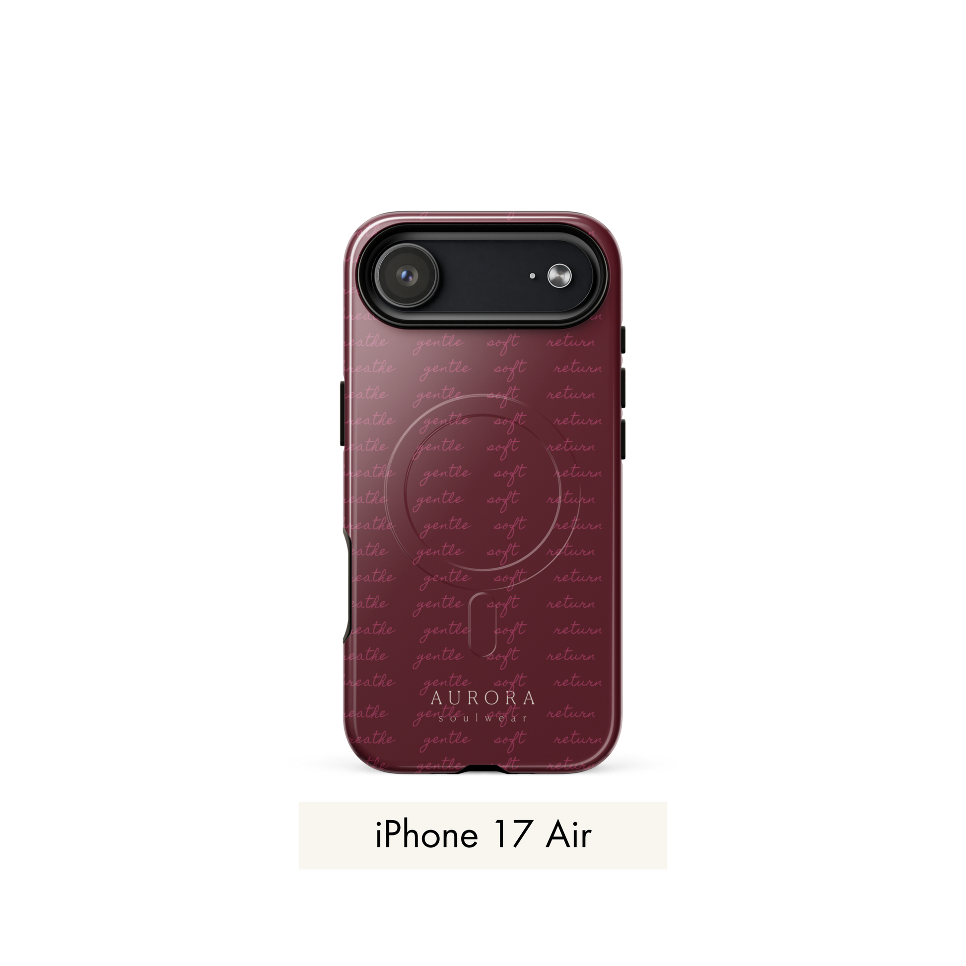 Message MagSafe Case for iPhone with Message print