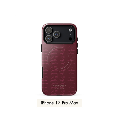 Message MagSafe Case for iPhone with Message print